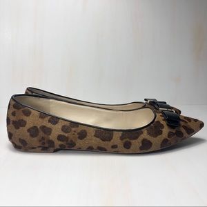 Cole Haan Leopard Flats Size 9.5